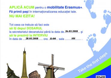 Mobilitati de studiu Erasmus+