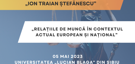 Conferința națională de dreptul muncii „Ion Traian Ștefănescu”