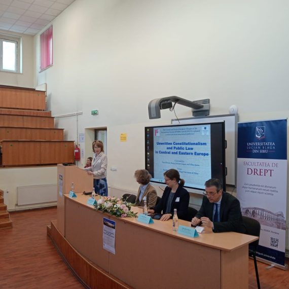 Conferința internațională ‘Unwritten Constitutionalism and Public Law in Central and Eastern Europe’