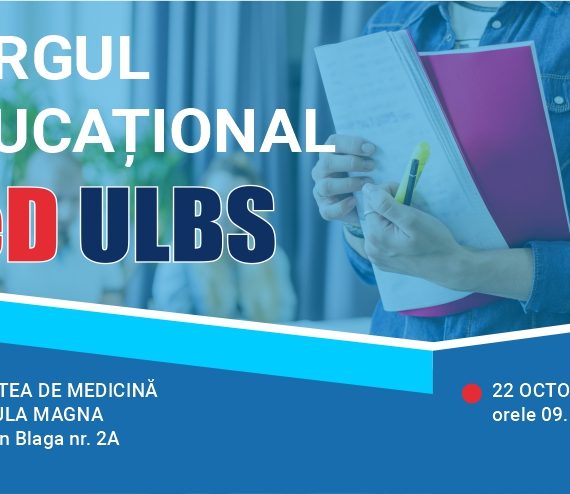 Târgul educațional TeD ULBS 2024 va avea loc pe 22 octombrie