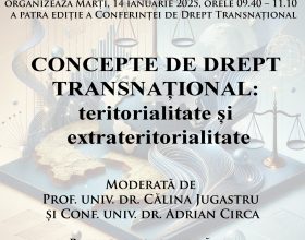 CONCEPTE DE DREPT TRANSNAȚIONAL: teritorialitate și extrateritorialitate