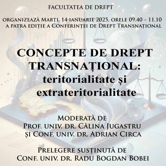 CONCEPTE DE DREPT TRANSNAȚIONAL: teritorialitate și  extrateritorialitate