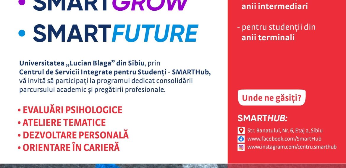 Programul integrat de dezvoltare și orientare în carieră pentru studenții ULBS