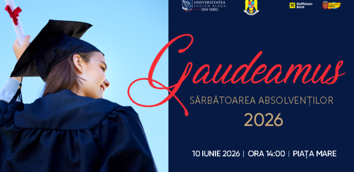 Gaudemus 2026: pe 10 iunie, ne vedem  în Piața Mare!